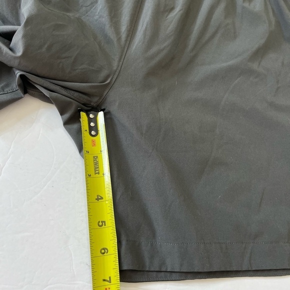 Rhone Athletic Pull On Shorts Size Large Gray Lined - Picture 6 of 7